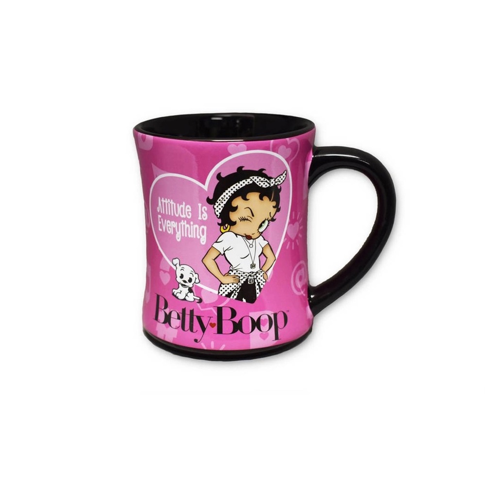 NIB Betty Boop Pink coffee BB5835 Mug 15 ounces hot chocolate